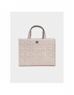 Sac à main matelassé quilt sable beige femme - Tiffosi