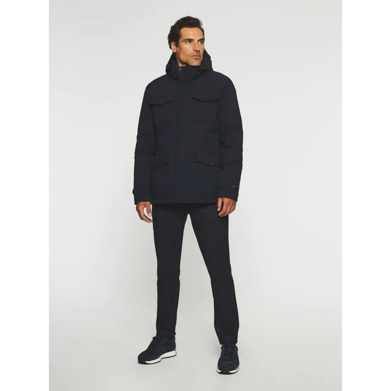 Blouson parka miran bleu marine homme - Izac