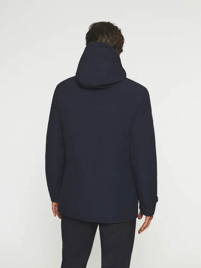 Blouson parka miran bleu marine homme - Izac