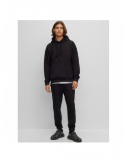 Jogging uni logo embossé dchard noir homme - Hugo