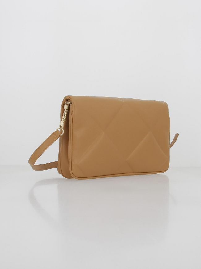 Sac bandoulière re-lock quilt marron femme - Calvin Klein