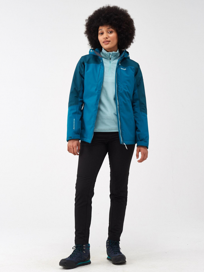 Veste imperméable highton stretch bleu femme - Regatta