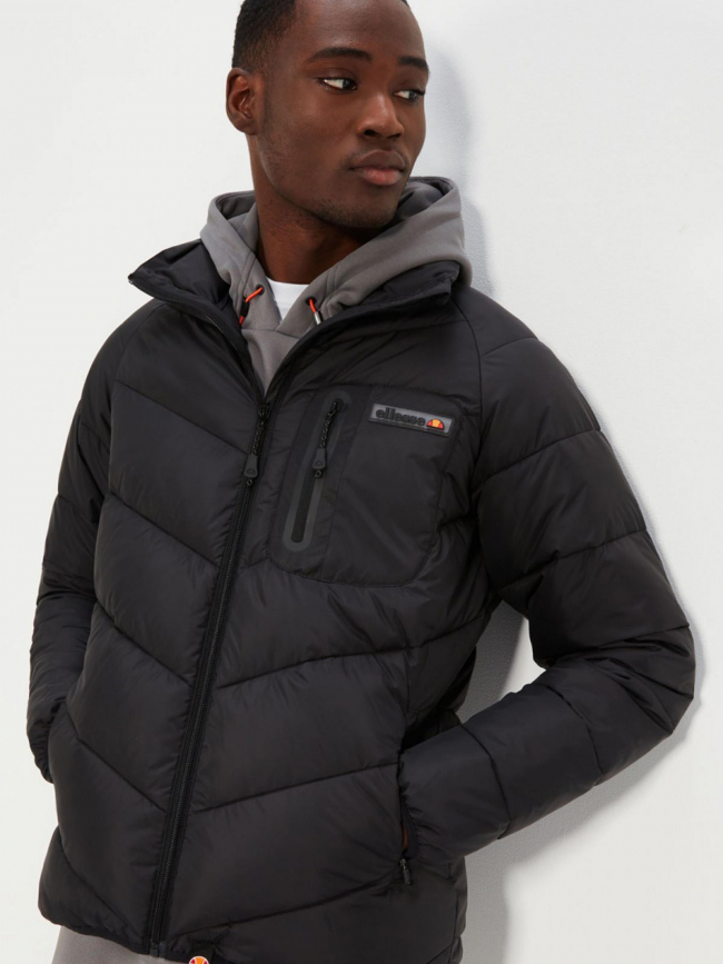 Doudoune uni lalizo noir homme - Ellesse