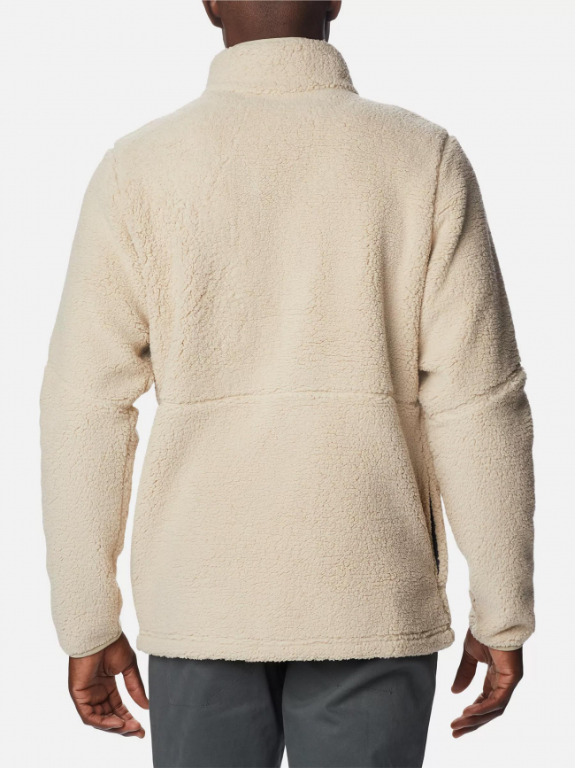 Veste sherpa polaire mountain side beige homme - Columbia