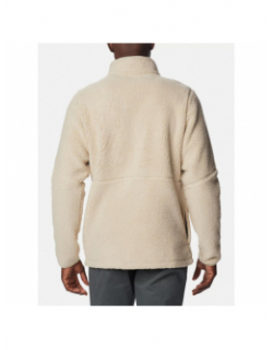Veste sherpa polaire mountain side beige homme - Columbia