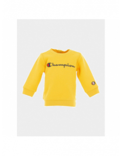 Ensemble jogging sweat crew jaune bleu enfant - Champion