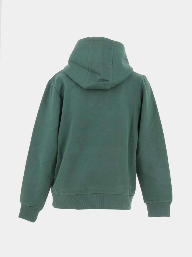 Sweat à capuche uni ellibro vert enfant - Ellesse