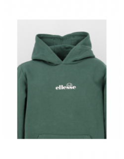 Sweat à capuche uni ellibro vert enfant - Ellesse