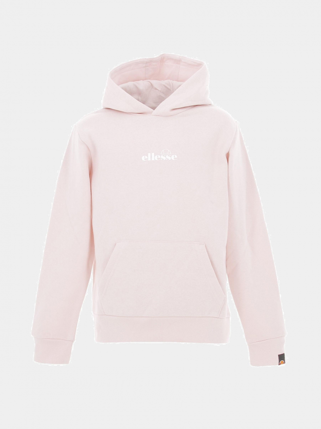 Sweat à capuche uni otternere rose enfant - Ellesse