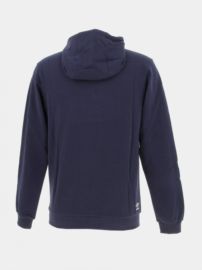 Sweat à capuche logo net bleu marine garçon - Umbro