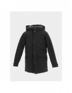 Blouson parka champ noir garçon - Jack & Jones