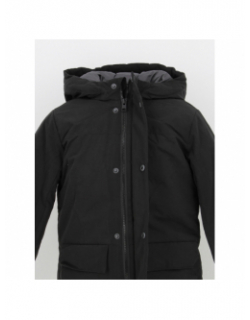 Blouson parka champ noir garçon - Jack & Jones