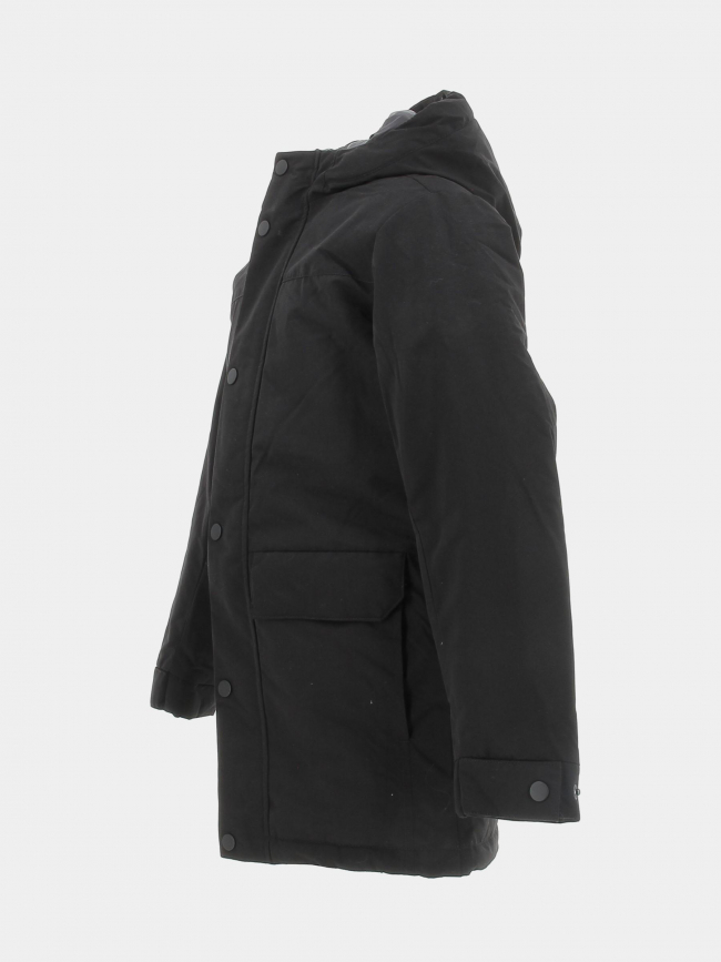 Blouson parka champ noir garçon - Jack & Jones