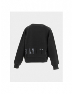 Sweat uni logo patti noir fille - Teddy Smith