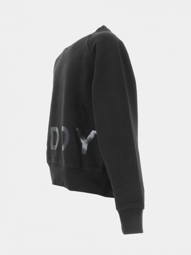 Sweat uni logo patti noir fille - Teddy Smith