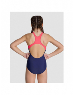 Maillot de bain 1 pièce kikko bleu marine fille - Arena