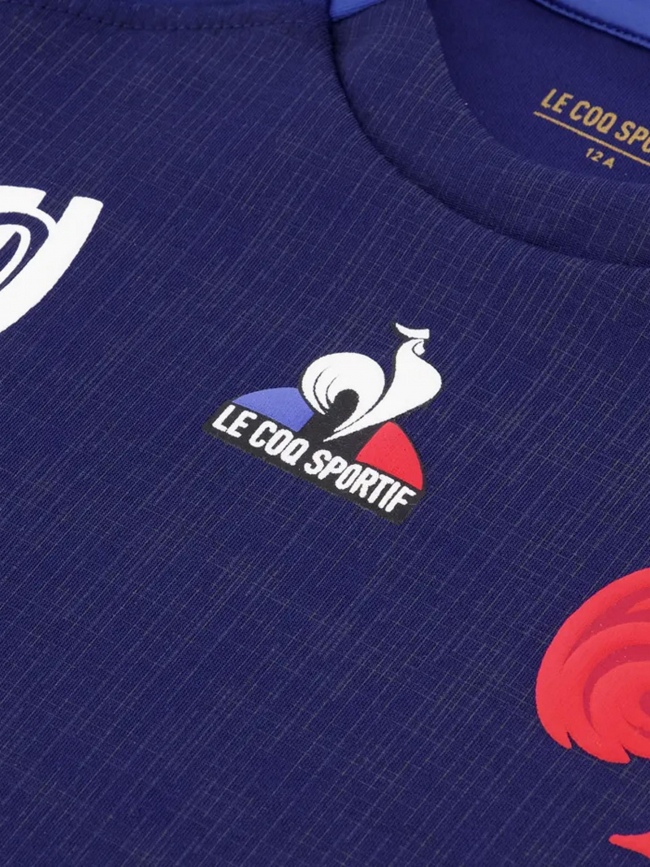 Maillot coupe du monde rugby france bleu enfant - Le Coq Sportif