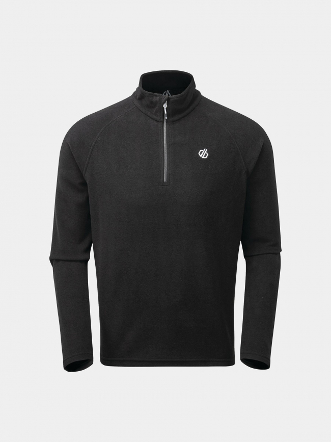 Sweat polaire col zippé freethink II noir homme - Dare 2b