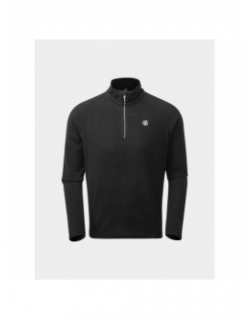 Sweat polaire col zippé freethink II noir homme - Dare 2b