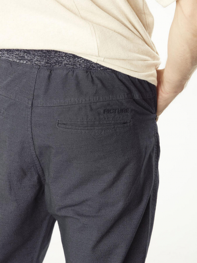 Pantalon chino regular crusy noir homme - Picture