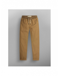 Pantalon chino regular crusy marron homme - Picture