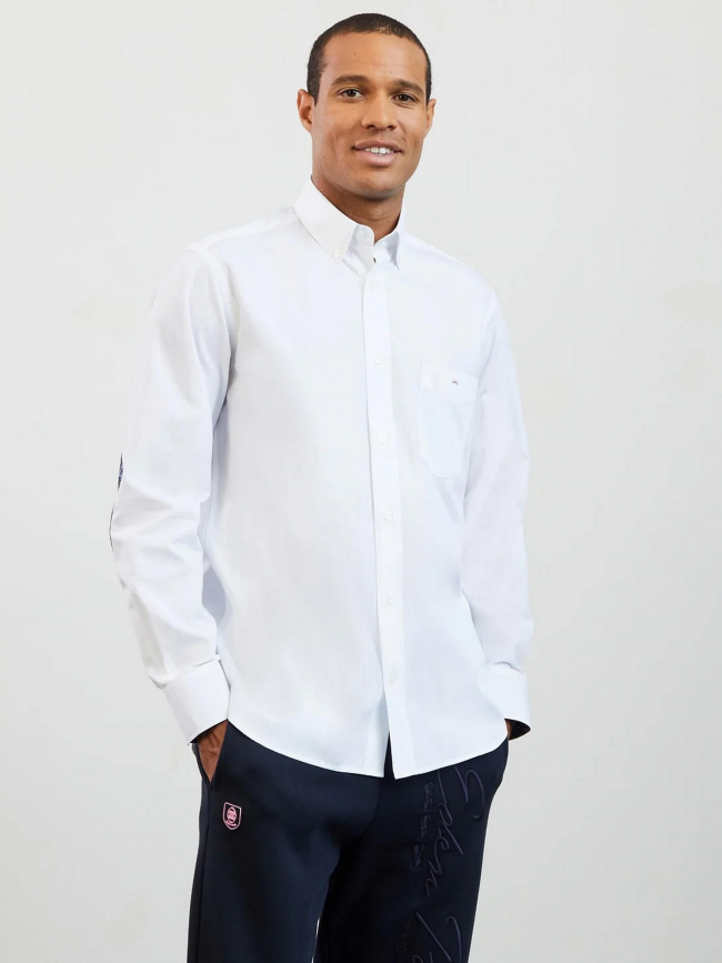 Chemise pop 50 whaekape blanc homme - Eden Park