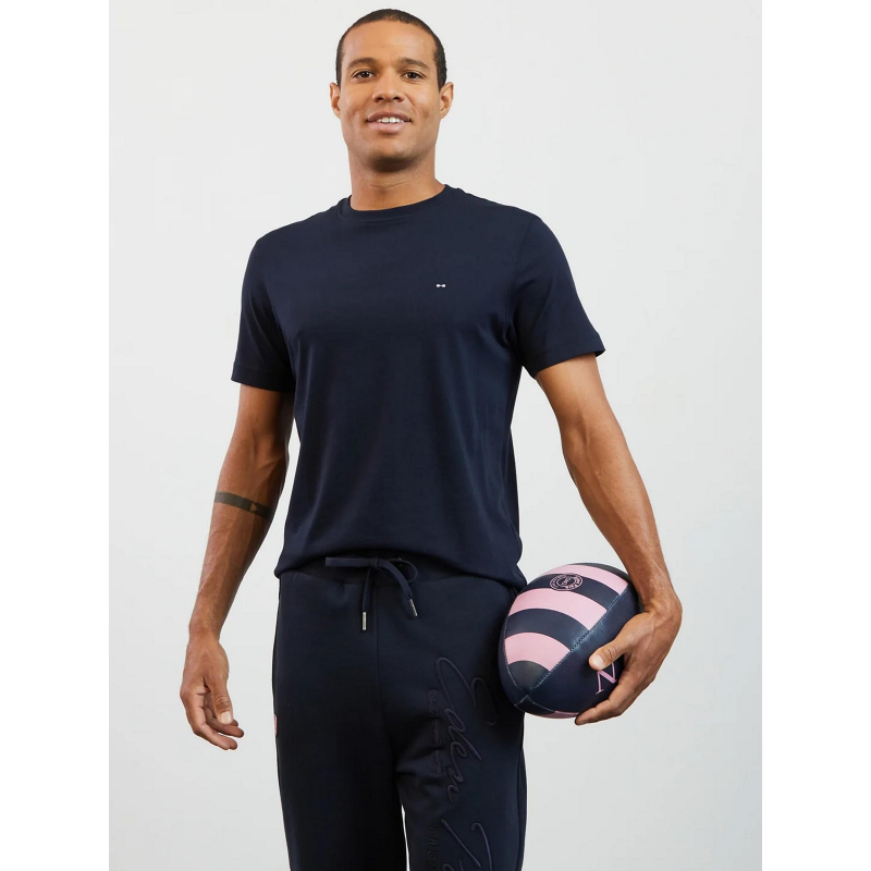 T-shirt noeud dos bleu marine homme - Eden Park