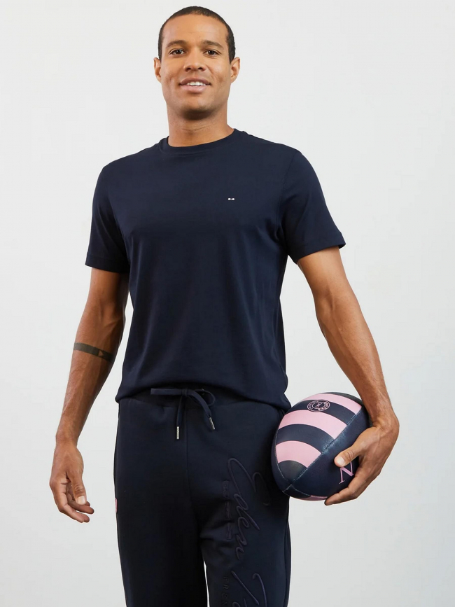 T-shirt noeud dos bleu marine homme - Eden Park