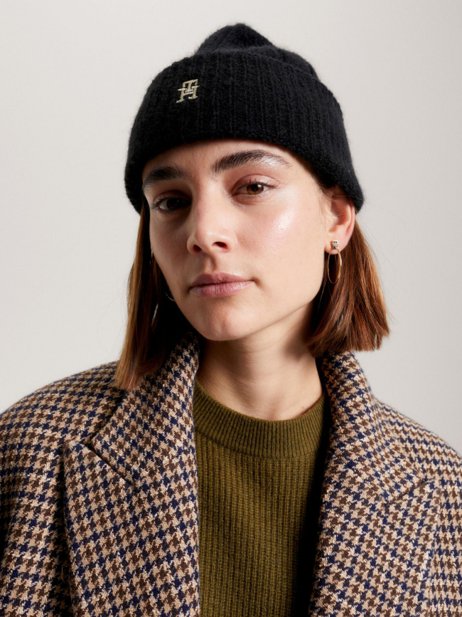 Bonnet timeless noir femme - Tommy Hilfiger