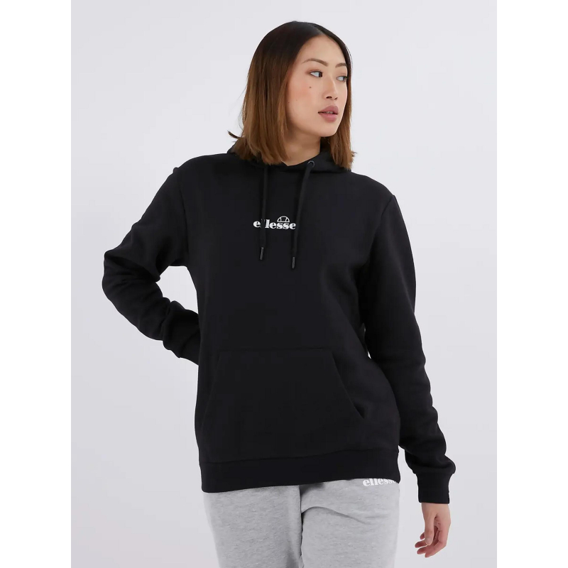 Sweat à capuche jazana noir femme - Ellesse