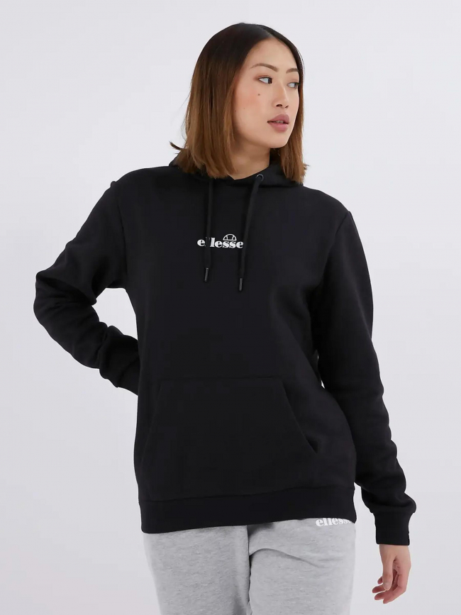 Sweat à capuche jazana noir femme - Ellesse