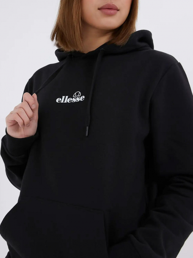 Sweat à capuche jazana noir femme - Ellesse