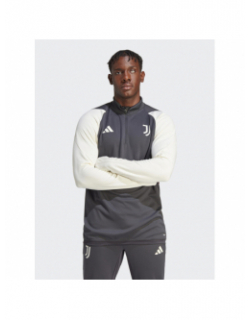 Sweat de football juventus bicolore gris blanc homme - Adidas