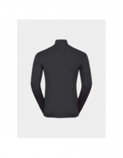 T-shirt thermique col zippé active noir homme - Odlo