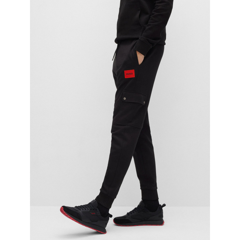 Jogging uni dwellrom noir homme - Hugo