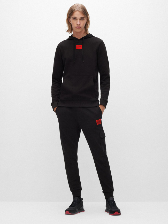 Jogging uni dwellrom noir homme - Hugo