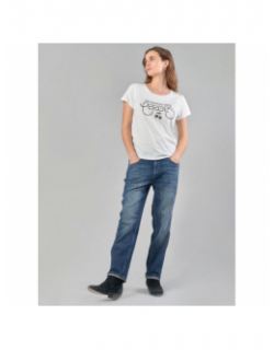 T-shirt carole ice cream blanc femme - Le Temps Des Cerises