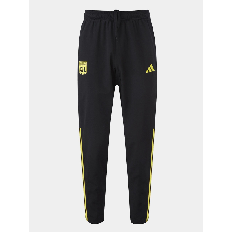 Jogging de football Olympique Lyonnais jaune noir homme - Adidas