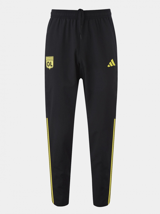 Jogging de football Olympique Lyonnais jaune noir homme - Adidas