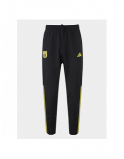 Jogging de football Olympique Lyonnais jaune noir homme - Adidas