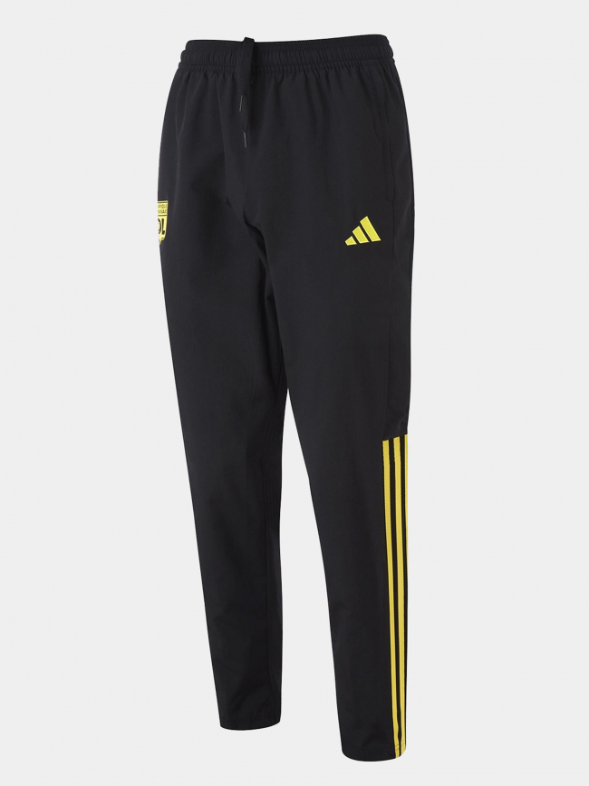 Jogging de football Olympique Lyonnais jaune noir homme - Adidas