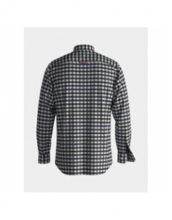 Chemise à carreaux oxford bleu marine homme - Tommy Hilfiger