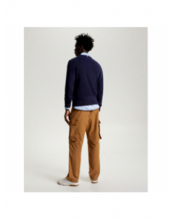 Pull cachemire pima bleu marine homme - Tommy Hilfiger