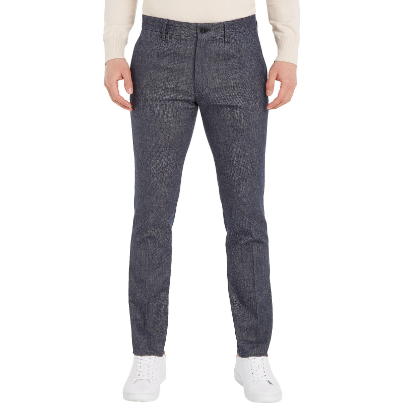 Pantalon chino bleecker bleu marine homme - Tommy Hilfiger