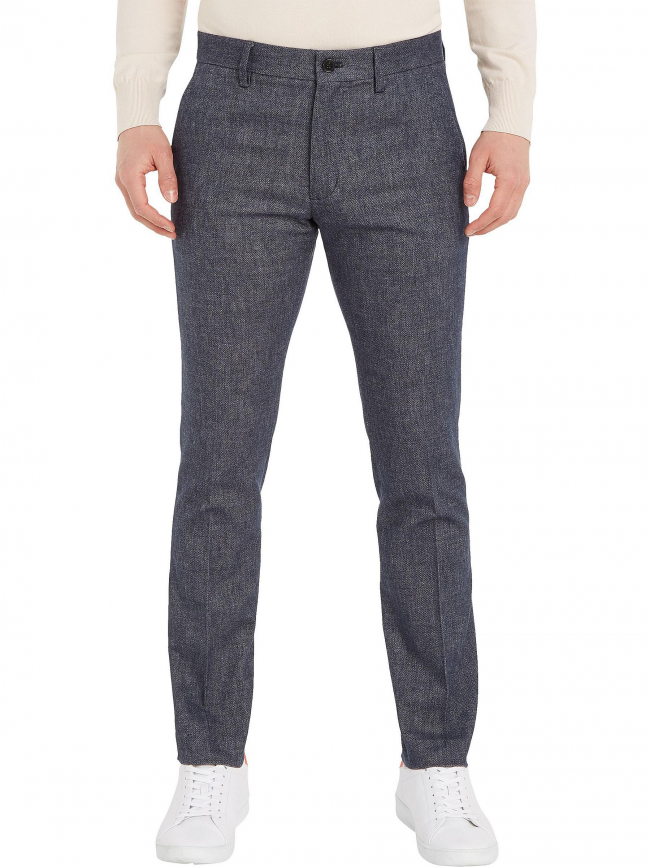 Pantalon chino bleecker bleu marine homme - Tommy Hilfiger