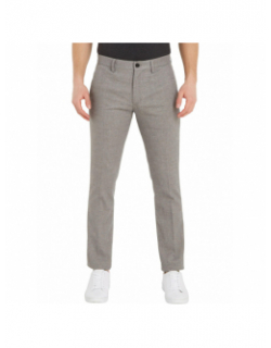 Pantalon chino bleecker gris homme - Tommy Hilfiger