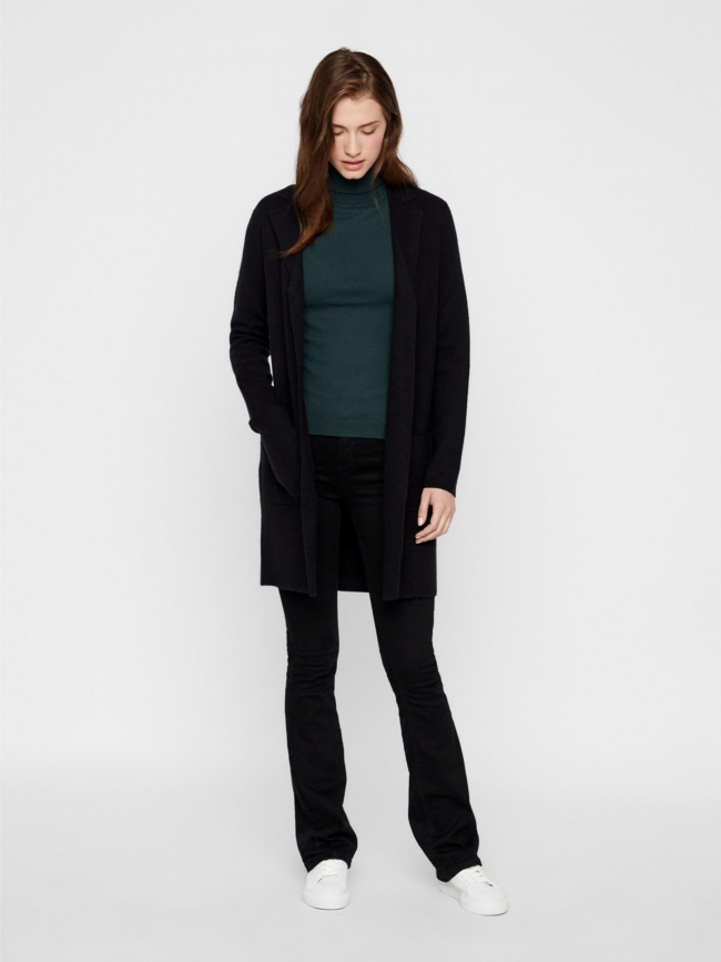 Gilet long tasty noir femme - Vero Moda