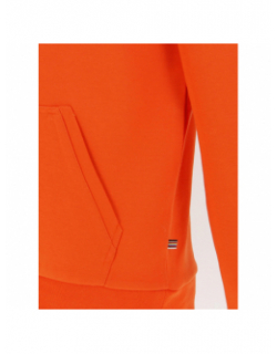 Sweat à capuche seredov orange homme - Benson & Cherry