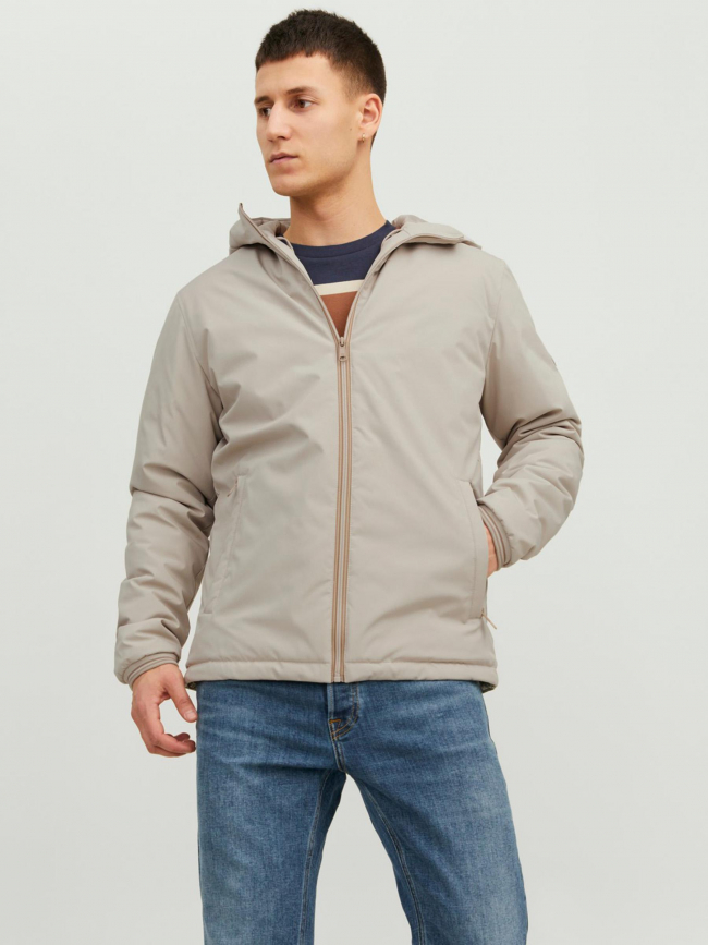 Blouson blunew kane beige homme - Jack & Jones