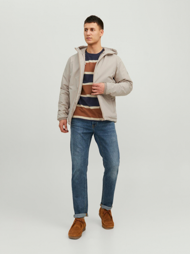 Blouson blunew kane beige homme - Jack & Jones